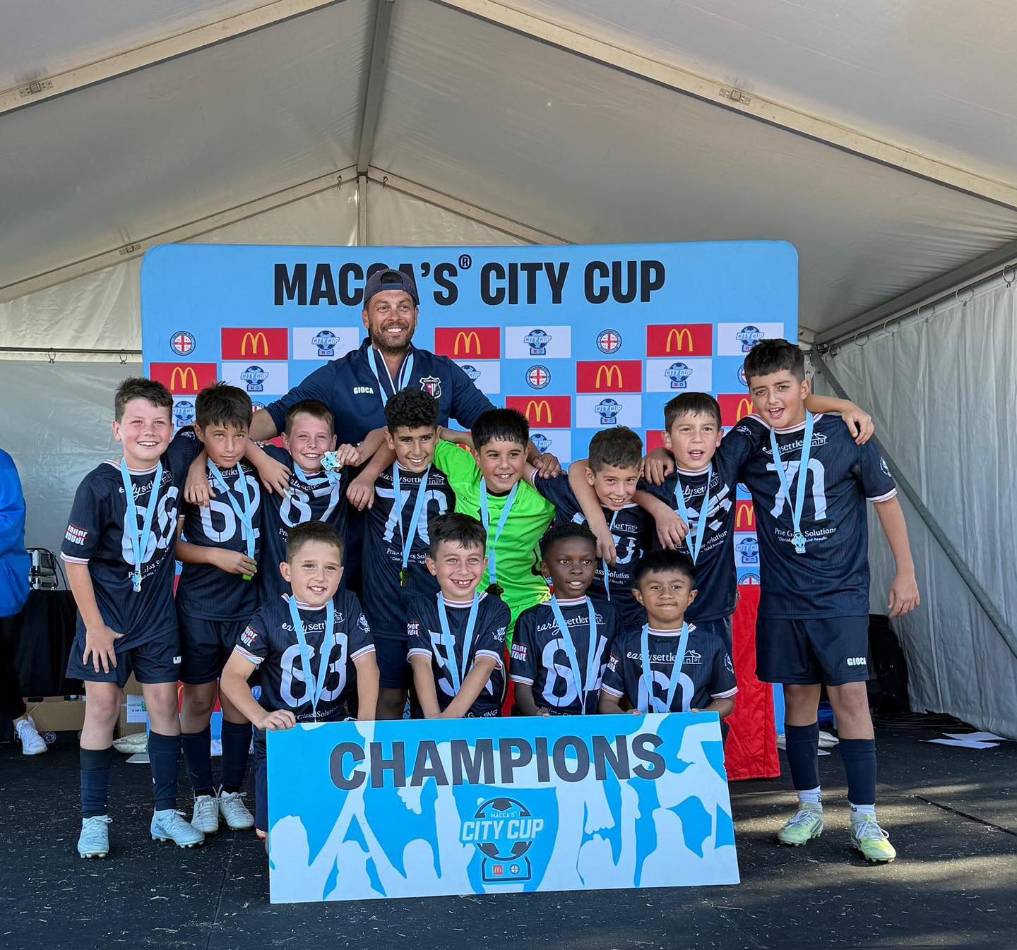 ANSC junior team players